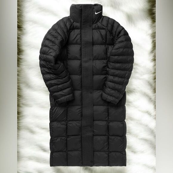 NIKE Sportswear PrimaLoft® Insulated Swoosh Therma-FIT Parka Jacket Size M - Picture 2 of 14